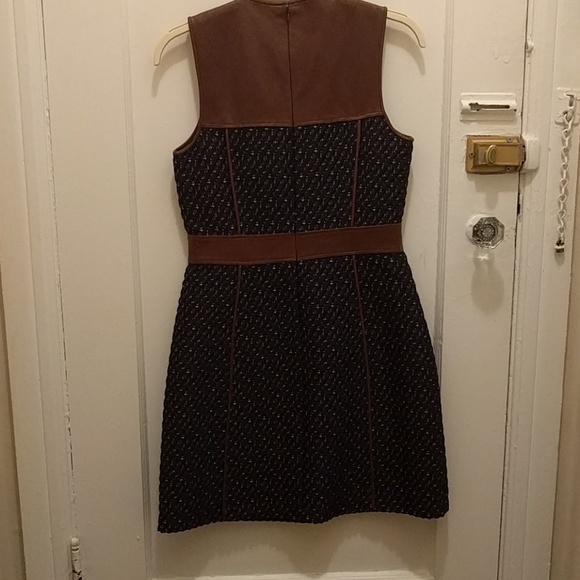NWT Theory Calvino Tweed Fit & Flare Dress - Picture 5 of 7